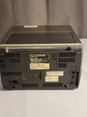 Vintage 1983 Portable TV Radio JC Penney 685-1036A CRT Made In Taiwan