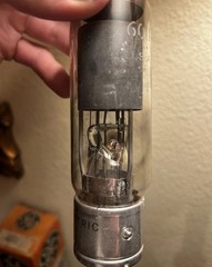 General Electric 6011 / 710 Thyratron Vacuum Tube NOS Grid Controlled Rectifier