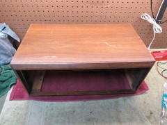 Vintage Stereo Radio Hi-Fi Wood Cabinet Mcintosh Fisher Scott 18-3/4″x6-5/8″X12″