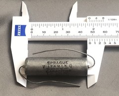 NOS Sprague 1.0 uF 100V Capacitor Vitamin Q audiophile crossover – Quan. Avail.