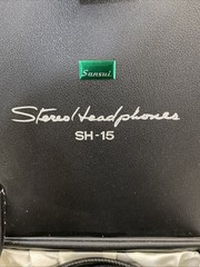 Vintage Sansui SH-15 Stereo Headphones – Classic Hi-Fi Audio Gear