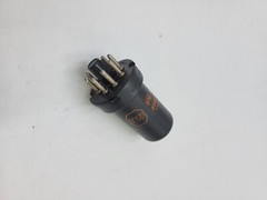 RCA 12SJ7 Electronic Radiotron Vacuum Tube Plug-In 8-Pin Octal Black Cylindrical
