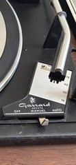Garrard 2025TC Turntable Stereo Receiver FOR PARTS OR REPAIR As-Is w/Video VTG