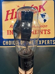 Stromberg-Carlson 5U4G ST Bottle Black Plate Tube TV7 TEST ANOS & Balanced 🔈