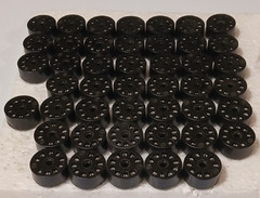 4 PCS Vintage Methode® 9 Pin Tube Socket • PC Mount • R-8610-2020