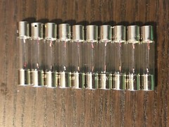 10 New Warm White 6V Fuse Lamp Light Bulbs 6.3v 250ma ORIGINAL for Sansui
