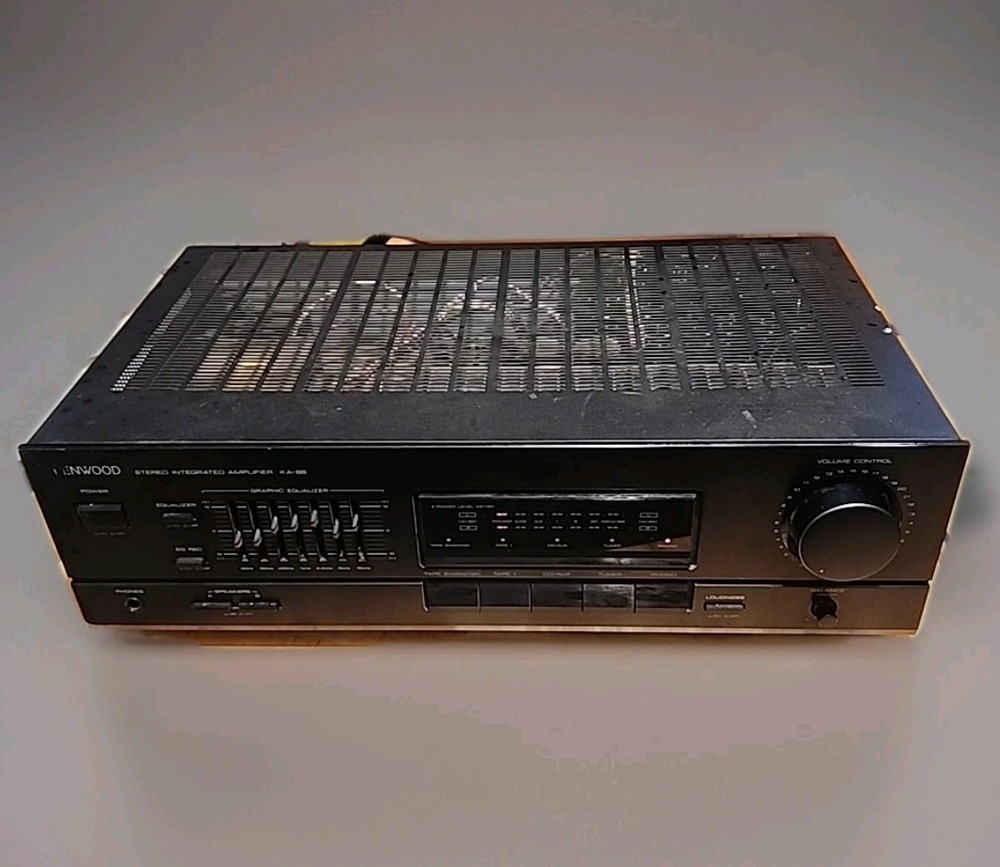 Kenwood KA-88 Stereo Amplifier – 120W 7-Band EQ – Vintage Hi-Fi – Tested
