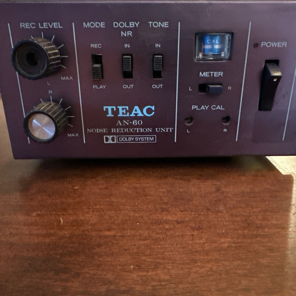 VINTAGE TEAC AN-60 NOISE REDUCTION UNIT DOLBY SYSTEM