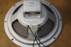 Vintage Set of 3 Sears SilverTone Floor Cabinet Stereo Speakers