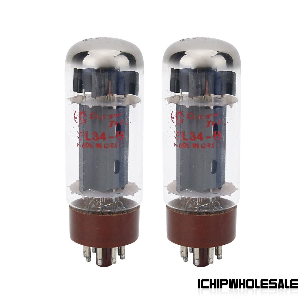 2PCS Shuguang EL34-B EL34B Electron Tube Vacuum Tubes For EL34M Tube Hifi Amp