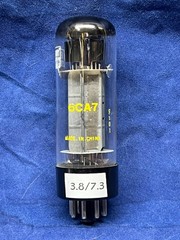 Vintage Realistic 6CA7 EL34 Single O Getter Vacuum Tube Tested Strong