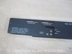(1) HAFLER IRIS CD Player Chassis Back / Rear Panel