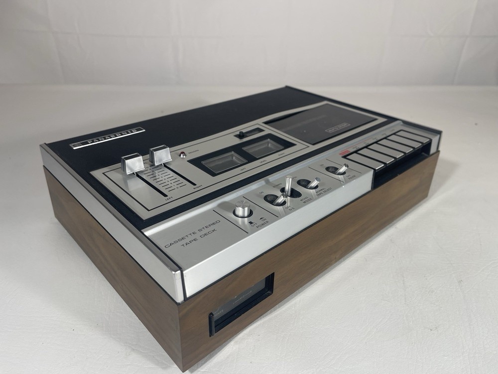 Panasonic RS-262US Vintage Cassette Tape Deck Works, Clean Great Condition!
