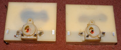 1 Matched Pair Sharp/Optonica RT2050U analog VU Meters very good tested w bezel