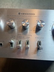 Vintage Kenwood DC Stereo Intergrated Amplifier KA-7100 – Parts Repair Powers On