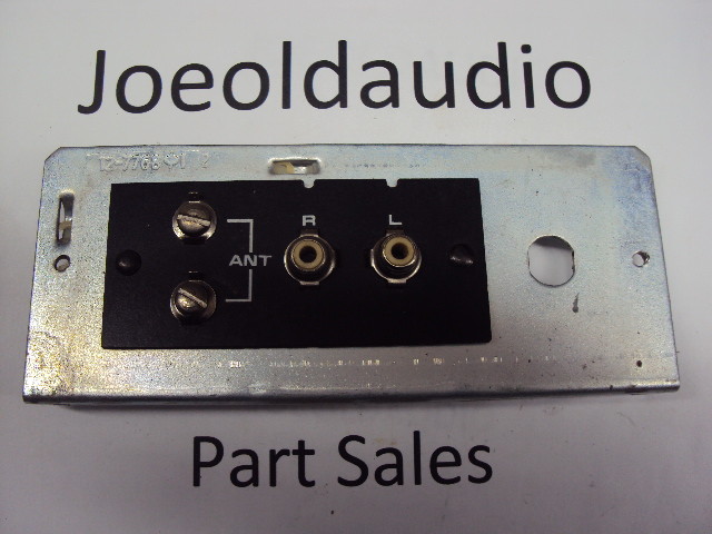 Zenith IS 4100 Antenna Input & Speaker Output Panel. Tested. Parting Out 4100