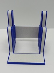 Vintage Marantz Now Playing Record Display Stand – Upgraded Klein Blue & Marble