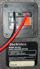Vintage 1980s Pair Technics SB-S407 3-Way 150 Watts Loudspeakers LOCAL ONLY