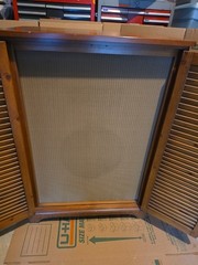 Rare 1959 Jensen P15LL 15″ Imperial Speaker M-1131 Horn RP-302 Tweeter Cabinet