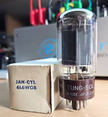 6L6WGB TUNG SOL 5881 JAN CTL AUDIO TUBE NOS NIB *eTRACER* #12B81