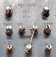NRL-1448 Power Tube Amp Transformer 385-0-385 V 60 ma / 6.3 v at 3 amps