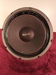 University C-12SW woofer vintage Dual Voice Coil Speaker Driver. parts/ repair