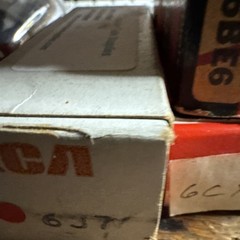 RCA Used Unknown Vintage Vacuum Tubes Radio AMP Tubes (Not sure Read)
