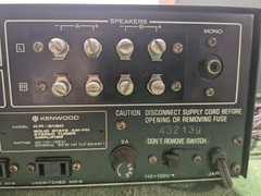 Kenwood KR-3130 – AM/FM Stereo Receiver- (PARTS ONLY)