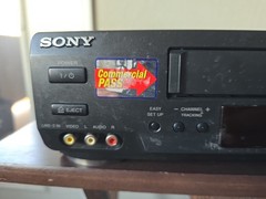 Sony SLV-N50 VCR w/ Remote + 10 VHS Movies Matrix Casino Craft Bundle Tested