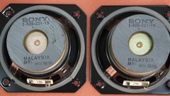 Match Pair Sony Speakers 4” 6-Ohm Mid Range Drivers 1-529-221-11