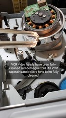 TruTech DV4TS05 VCR/VHS/DVD/CD Player Deck, New Belt, Fully Serviced, Mint Cond!