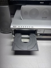 PANASONIC SA-HT830V 4 Head Hi-Fi 5 DVD VHS Combo VCR Works With Remote & Speaker
