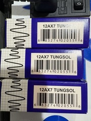 3 New In Box Gain Matched Tung-Sol 12AX7 Reissue Preamp Tubes