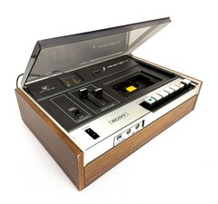 Vintage 1970’s Sony TC-129 TAPECORDER Stereo Audio Cassette Recorder READ