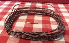 Western Electric Cloth Covered Wire Vintage 24 AWG Single Strand 20 Feet