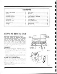 Pioneer RT-707 Reel to Reel Tape Deck Owners Manual