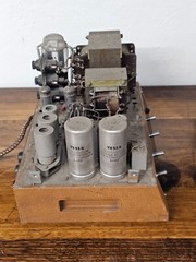 1950’s VINTAGE TUBE AMPLIFIER KZ8 TESLA 513000, made in CZECHO-SLOVAKIA *8W_100V