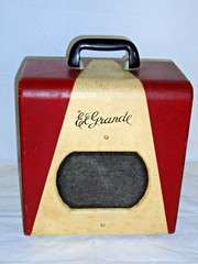 Vintage VALCO El Grande Electric Guitar Tube Amplifier Volume Tone Oahu 1954 EXC