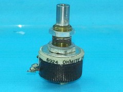 OHMITE 25 OHM POTENTIOMETER 311-0377 WIRE WOUND TEKTRONIX POT 12.5 WATTs