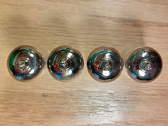 Quad of Raytheon 12AX7 Black Plate Vacuum Tubes – 6% matched