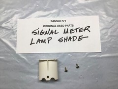 Sansui 771 signal meter lamp shade with screws