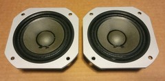 Vintage Pioneer HPM 60 HPM 100 Midrange Speaker 10-726B Matched PAIR / Tested