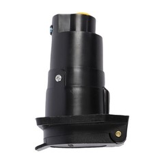 1pc 12V 7 Pin Round Trailer Plug 7 Way Socket Adapter Wiring Connector