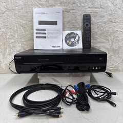 Philips DVDR3385V/F7 DVD Recorder VCR Combo 4 Head Hi Fi Stereo W/Remote- Tested