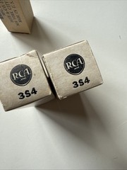 Lot Of 5: RCA (2) GE (1) Radiocoin (2) 3S4 Electronic Vacuum Tube Tu10 T13 T21