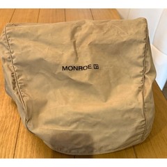 Vintage Monroe CSA-10 Mechanical Calculator Electric Adding Machine Cord & Cover