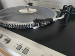mitsubishi dp-ec7 fully automatci hi-end record player + Nagaoka JT322