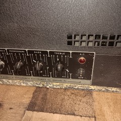 Vintage Schulmerich Electronics Inc. Model 6-100 Tube Amp Working Untested Read