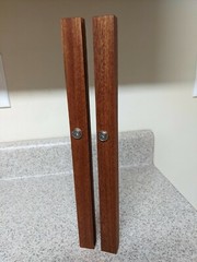 Side Rails for Pioneer RT-909 Solid Mahogany, Beautiful, RT-901, Cheeks
