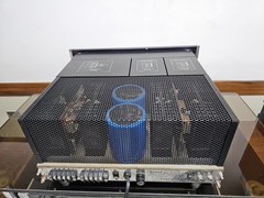 McIntosh MC-2105 Stereo Power Amplifier Serviced Operational.